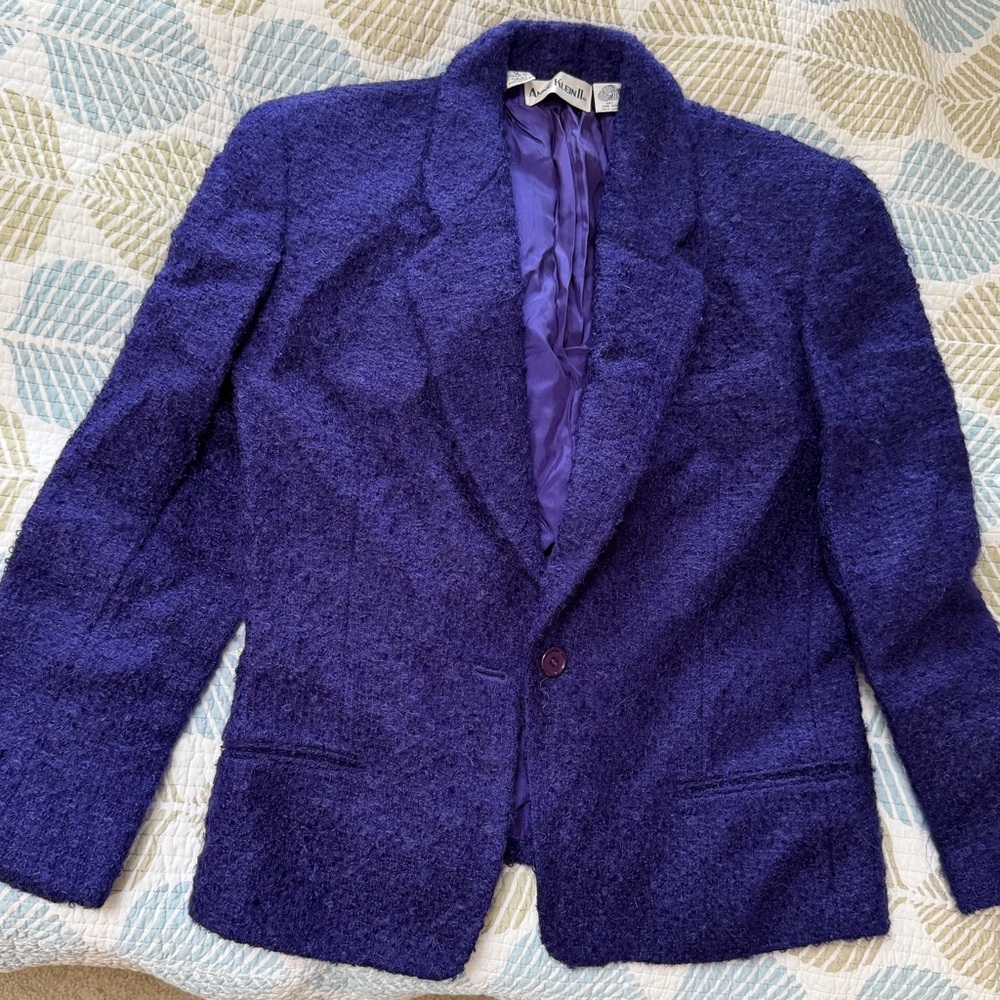 Anne Klein Textured Blazer - Picture 2 of 6